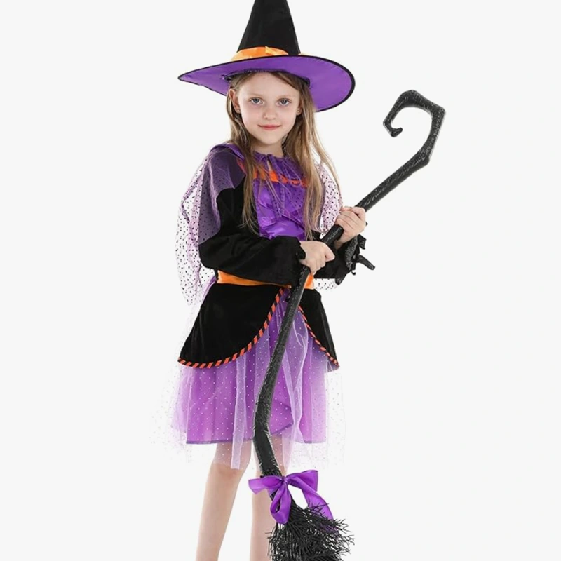 Halloween Trick or Treat Trang phục phù thủy cổ điển dành cho trẻ em